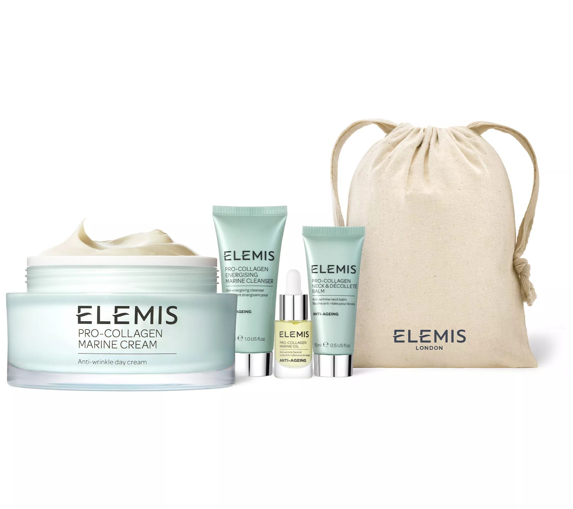 ELEMIS Super-Size Pro-Collagen Marine Cream & Discovery Kit | QVC