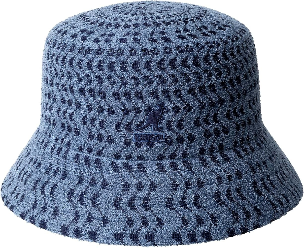 Kangol Bermuda Zig Zag Bucket - Denim Blue/XL Bucket Hat | Amazon (US)
