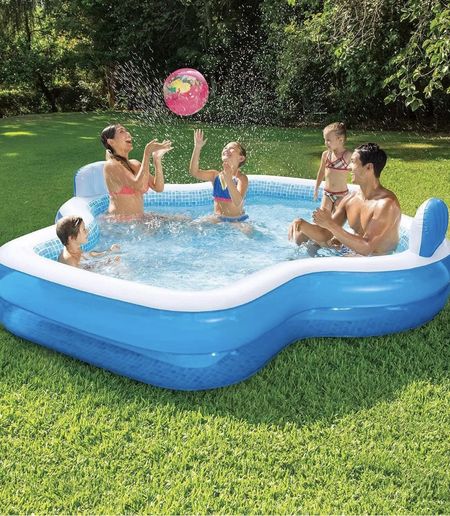 I just purchased this pool and cannot wait for my boys to see it! Such a perfect summer must have and so affordable!! Normally $68!but on sale for only $55 and tons of great reviews 💕💦

#LTKswim #LTKSeasonal #LTKsalealert