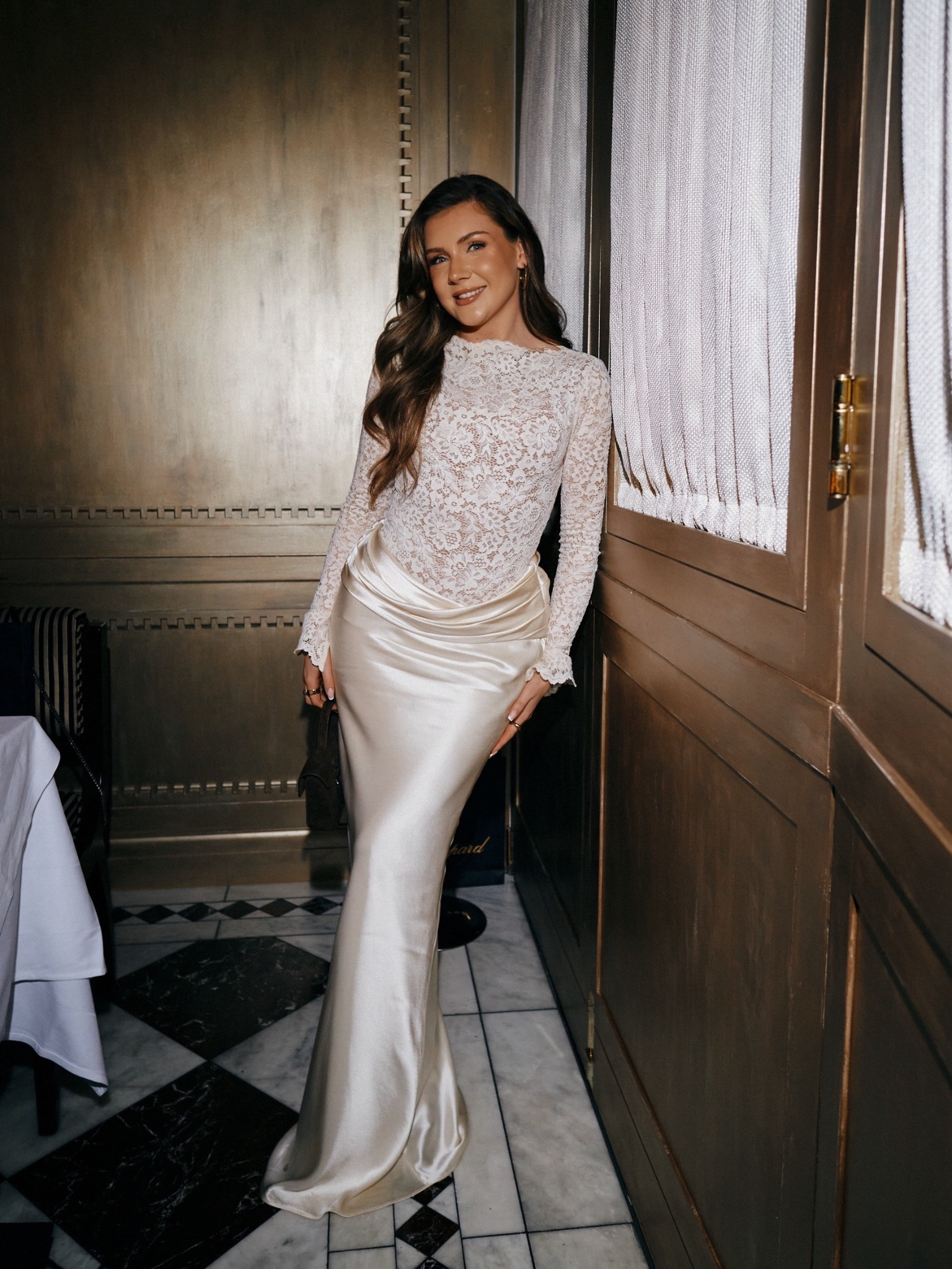 What I wore for an evening with Chopard 🤍

House of cb, lace top, white lace, satin maxi skirt, spring evening outfit, evening outfit idea, date night outfit 

#LTKuk #LTKFashionMonth #LTKdatenight