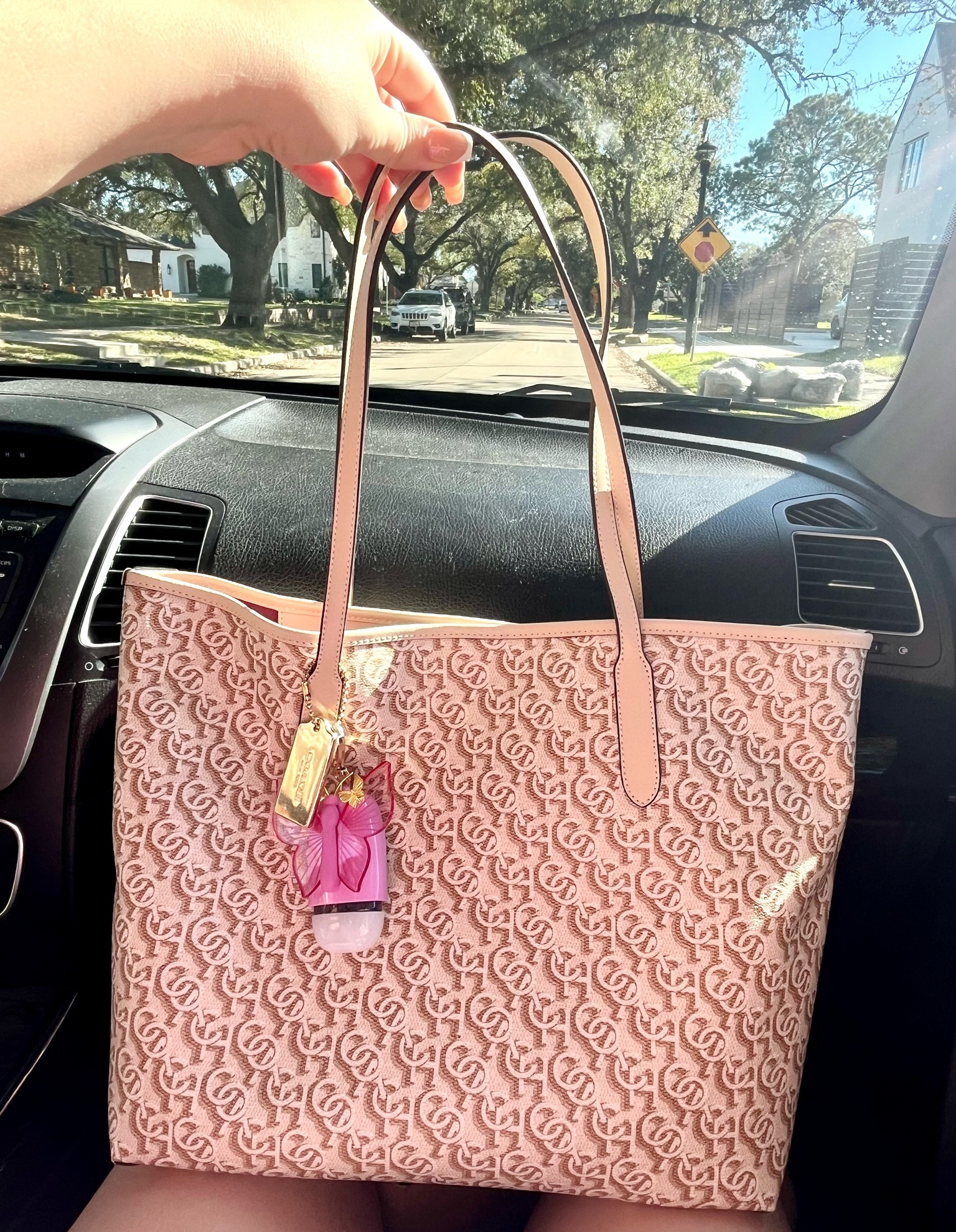 Spring summer coach white tote goyard dupe 

#LTKSeasonal #LTKstyletip #LTKitbag