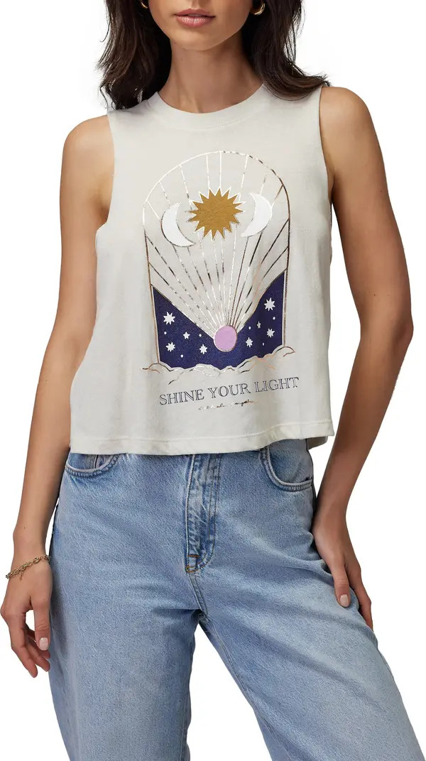 Spiritual Gangster Shine Your Light Graphic Tank | Nordstrom | Nordstrom
