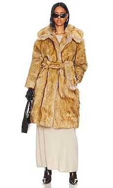 Katrina Faux Fur Coat
                    
                    Jakke | Revolve Clothing (Global)