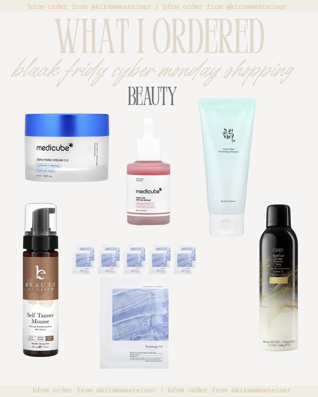 beauty products i ordered for black friday cyber monday sales :)

#LTKBeauty #LTKGiftGuide #LTKCyberWeek