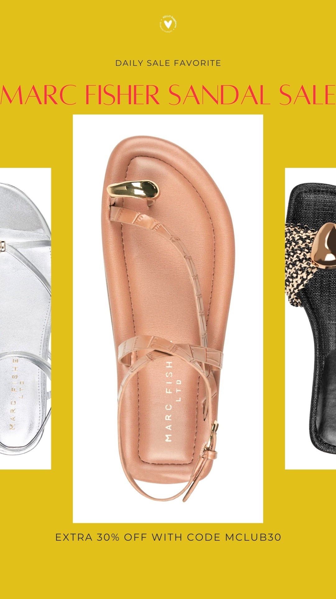 Summer shoe refresh, anyone? ✨ These Marc Fisher sandals are on sale plus an extra 30% off with code MCLUB30.

#LTKSaleAlert #LTKootd #LTKSeasonal