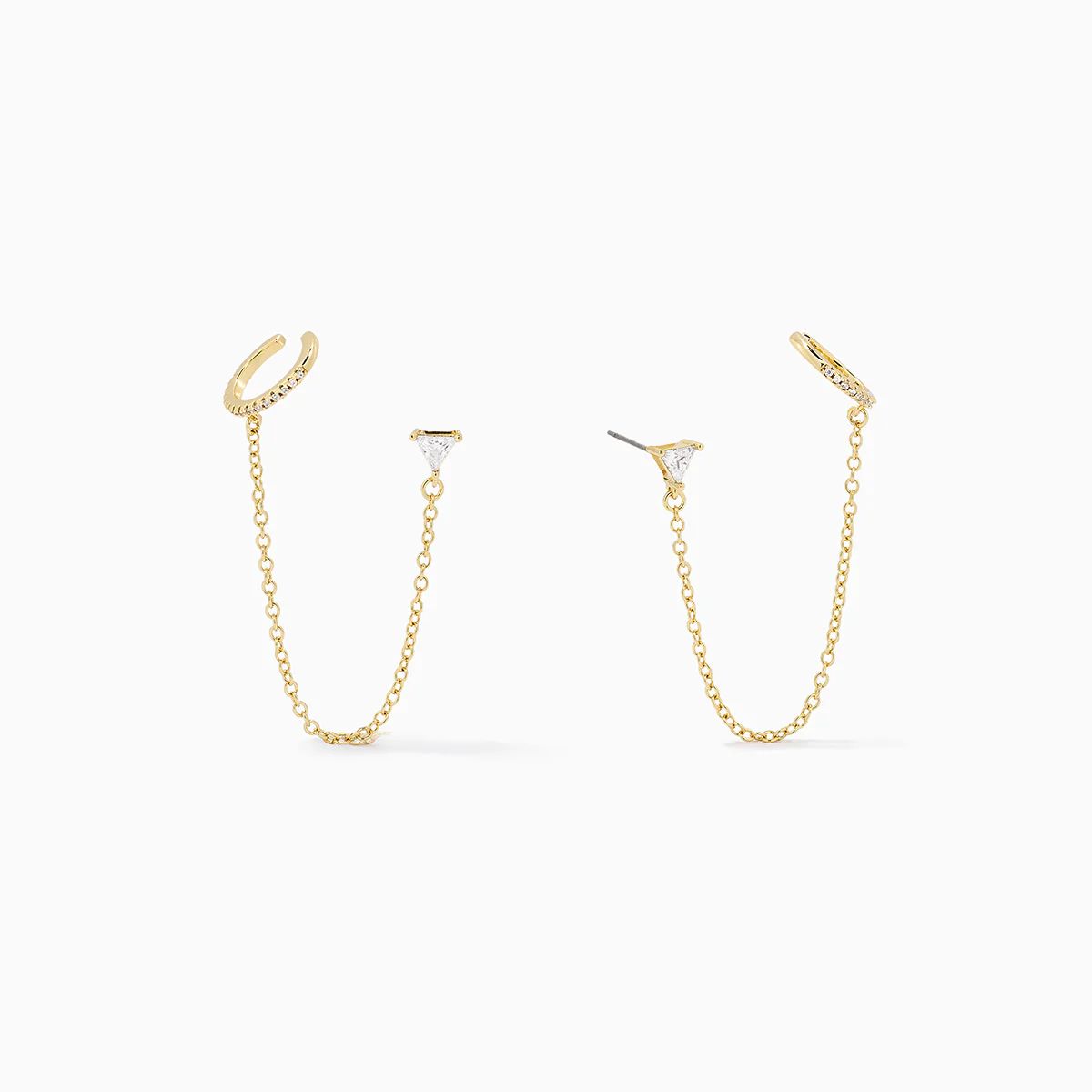 Chain and Cuff Ear Climber | Uncommon James