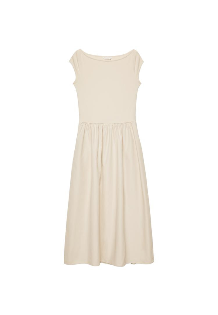 Kombiniertes Midikleid | Stradivarius DE