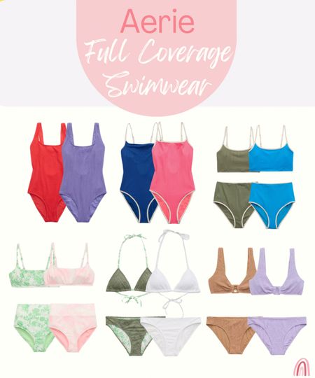 Aerie Best Full Coverage Swimwear

#LTKsalealert #LTKfindsunder50 #LTKSpringSale