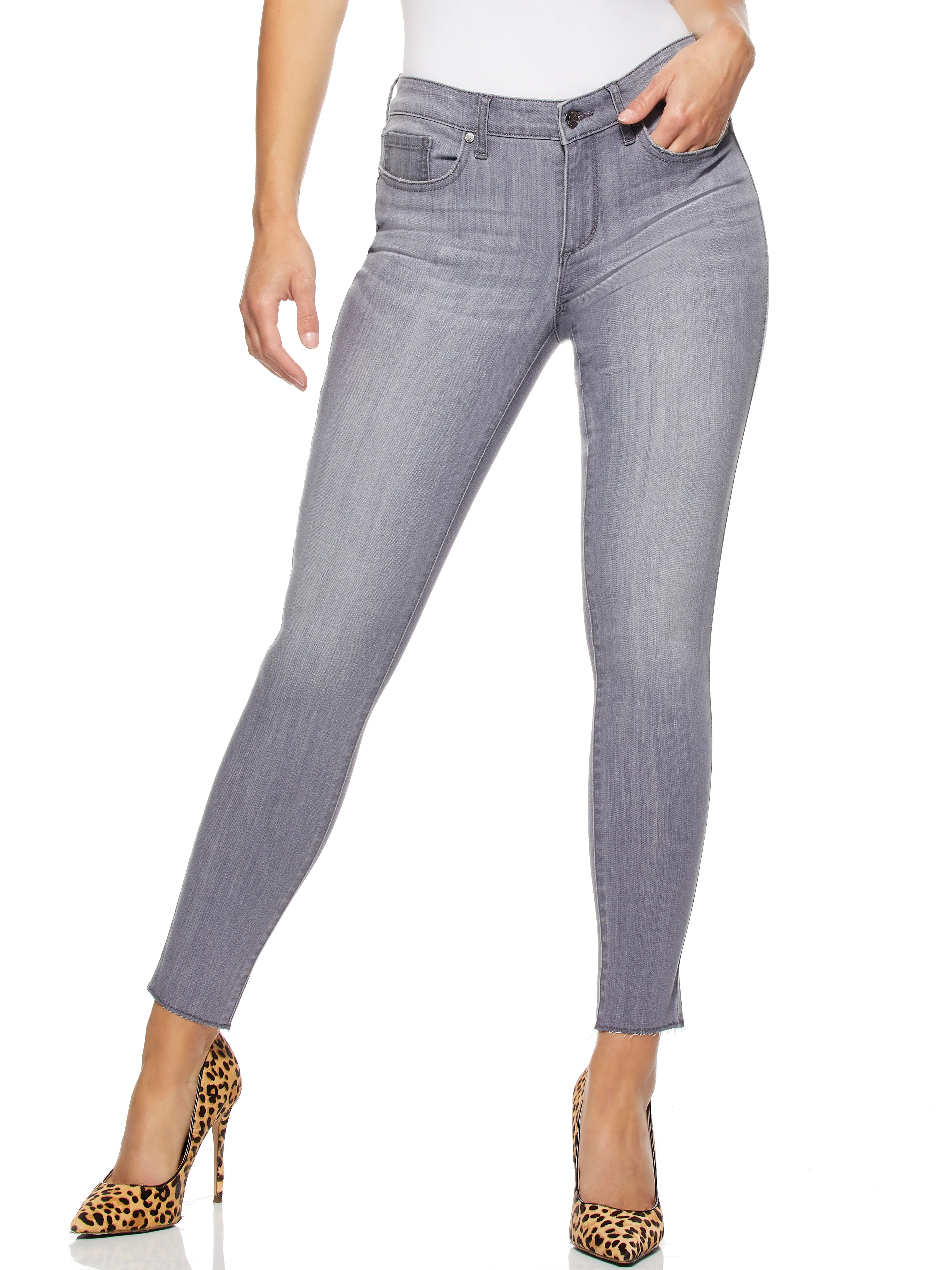 Sofia Jeans Women's Sofia Skinny Mid Rise Ankle Jeans | Walmart (US)