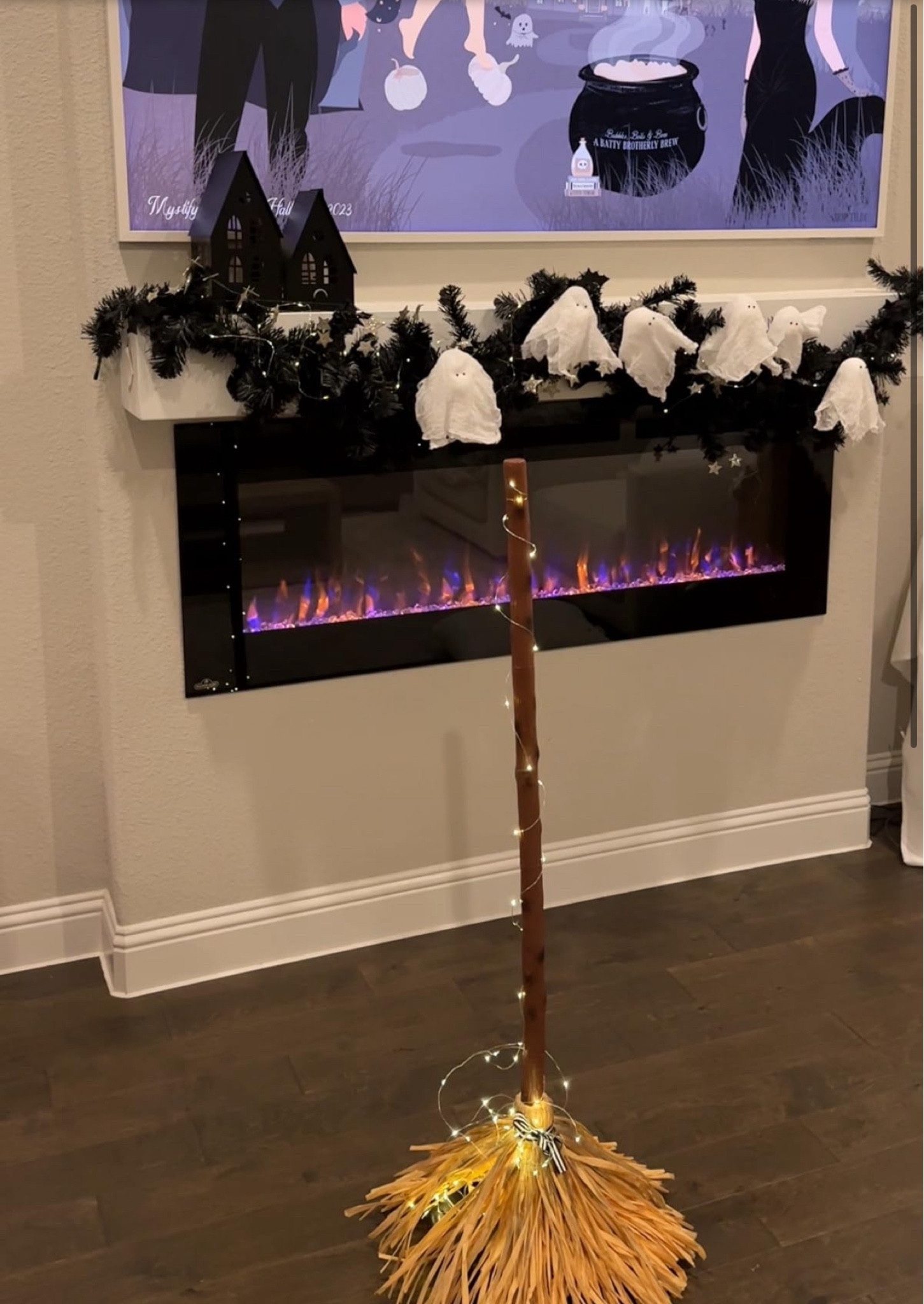 Halloween mantle decor!! 

Seasonal fall spooky Amazon affordable unique trendy trending 

#LTKHome #LTKSeasonal #LTKFindsUnder100