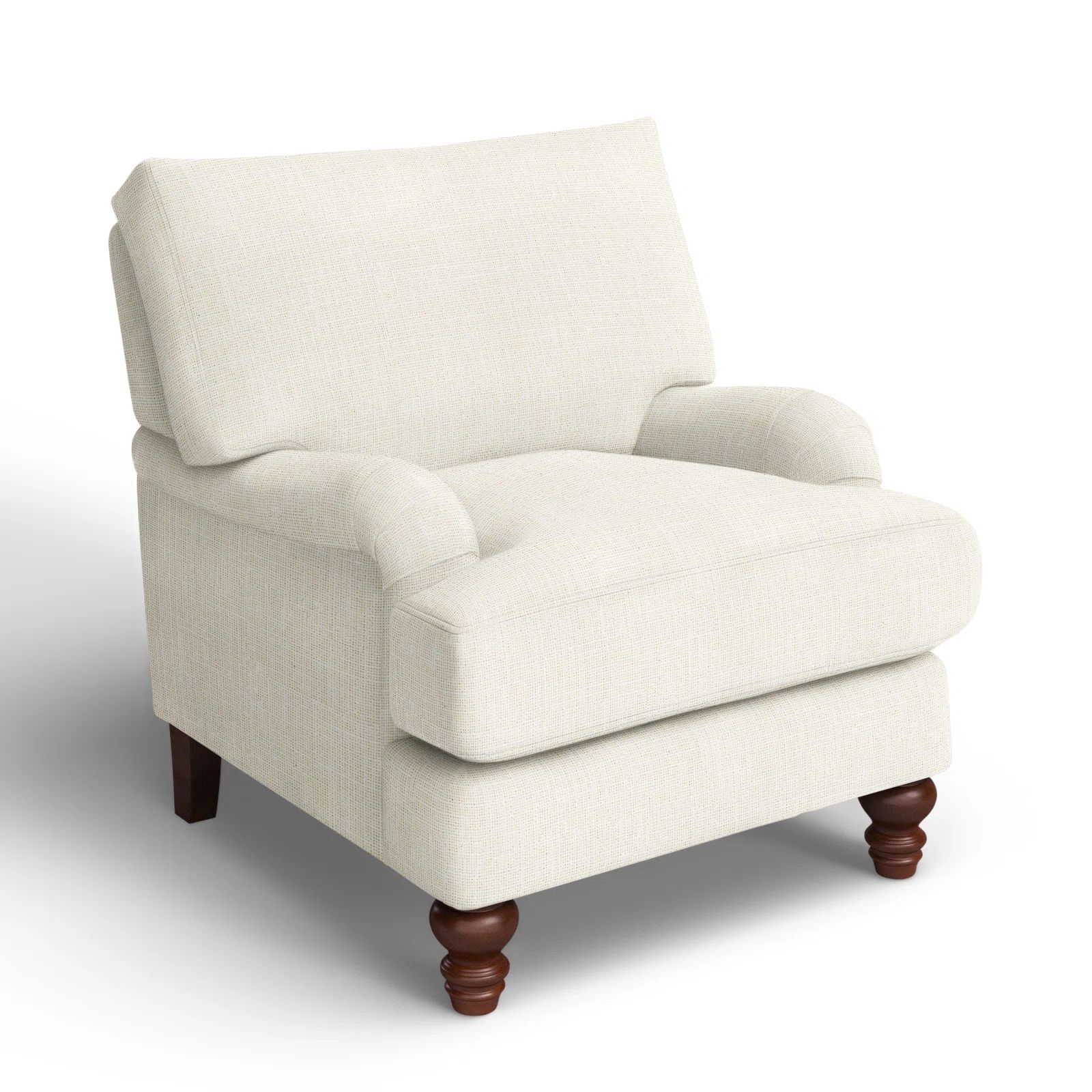 Walters Upholstered Down Filled Armchair | Wayfair North America