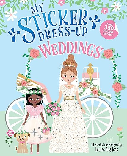 My Sticker Dress-Up: Weddings: Awesome Activity Book and Flower Girl Gift with 350+ Stickers for ... | Amazon (US)