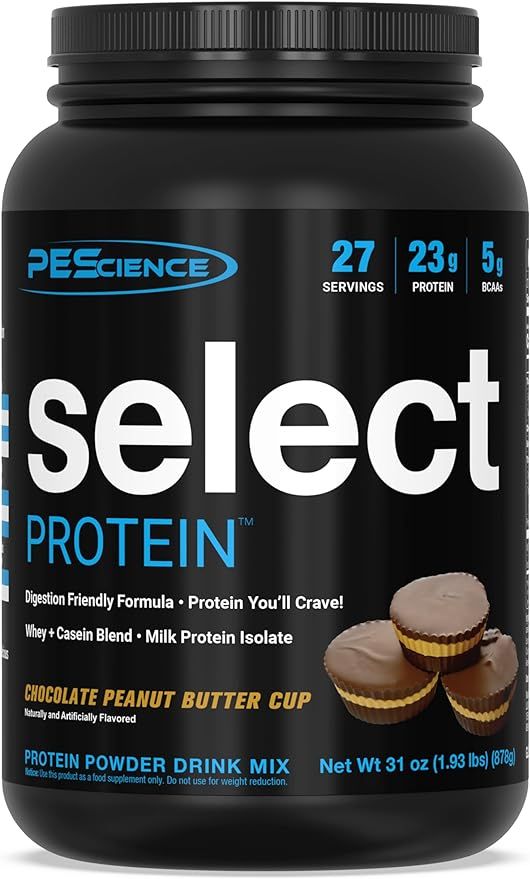 PEScience Select Low Carb Protein Powder, Chocolate Peanut Butter Cup, 27 Serving, Keto Friendly ... | Amazon (US)