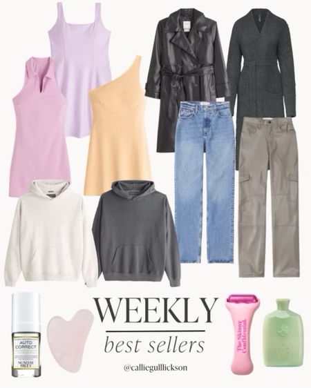 My weekly best sellers - abercrombie outfits and skincare!

#LTKstyletip
