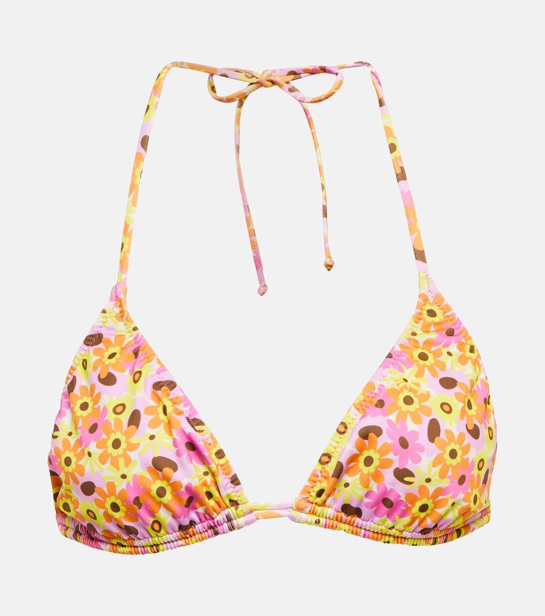 Seychelle floral bikini top | Mytheresa (US/CA)