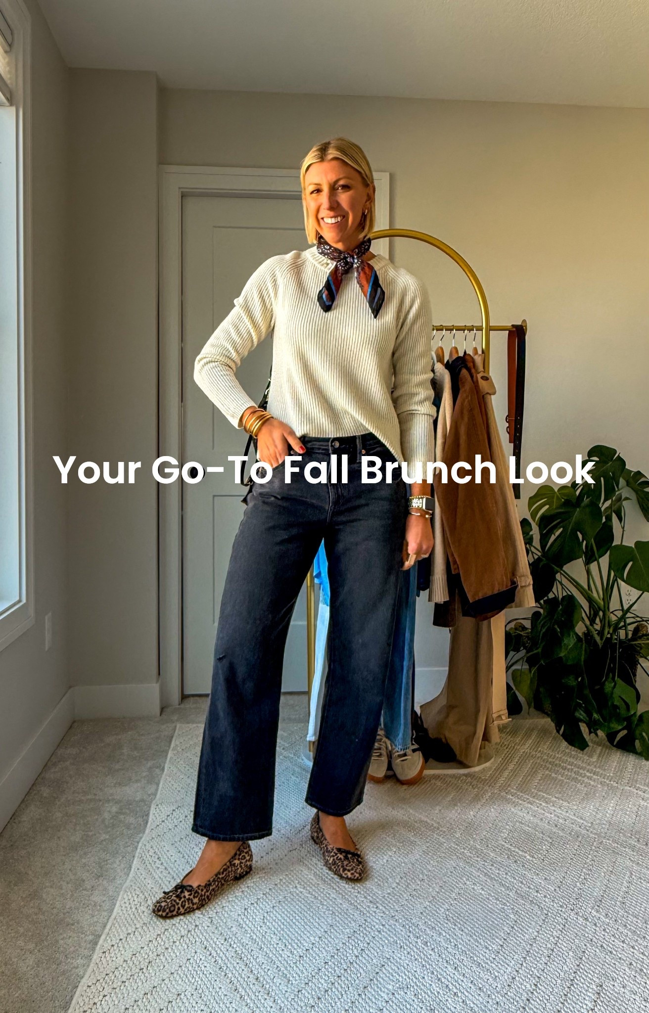 Fall Capsule Outfit: Weekend Brunch — Styled in Seconds!

Wearing a size small cashmere sweater and my true-to-size 28 black straight-leg jeans. My leopard ballet flats are so comfortable and fit true to size — perfect for a casual weekend look.



#LTKOver40 #LTKSeasonal #LTKStyleTip