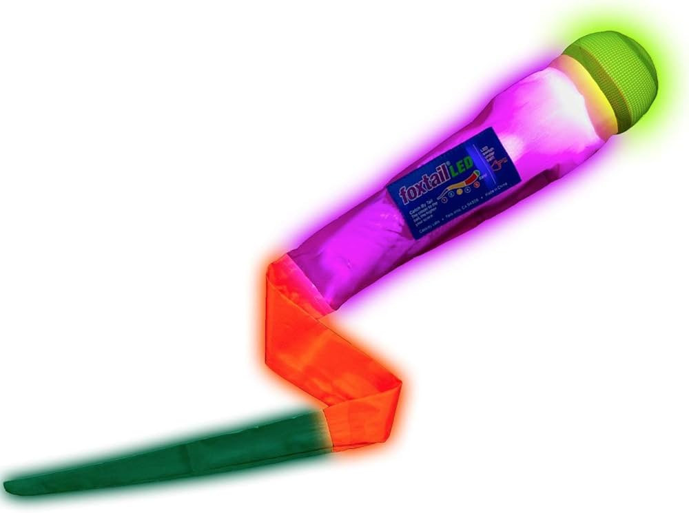 Foxtail LED - Outdoor Throw and Catch Light Up Game - Foam Ball & Tail Glow at Night - Play in th... | Amazon (US)