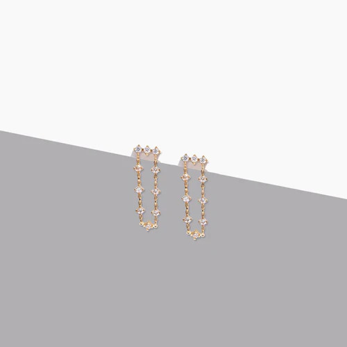 zoe stud earrings | Tini Lux