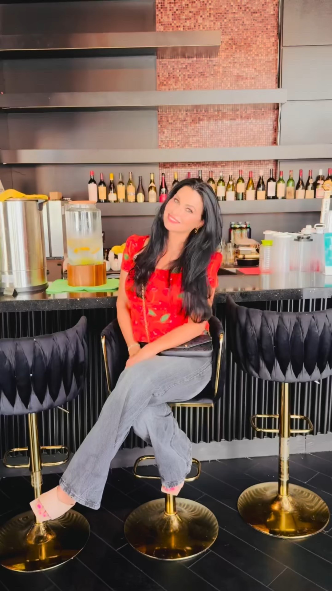 ❤️ The 949 Grill Lounge restaurant, in Orange County, CA, offers Asian barbecue with grill-your-own options and a variety of yummy sauces.❤️ 

This CA cafe has a sleek and stylish decor with industrial elements. ❤️

I loved the delicious food and beautifully presented assortment of traditional noodles, fried rice, hot and sour soup, and Kung Pao chicken. ❤️

My Thai iced tea was the best I’ve ever tried! ❤️

I wore the perfect Valentine’s Day outfit!
I love this red top, @Revolve dark wash denim jeans and boots.

#datenightoutfit #Blackboots #blackpurses #redblouse
#widelegjeans

Follow on Insta @marneys_tidbits for more exciting restaurants to try!🌸


#LTKootd #LTKfoodie #LTKValentine