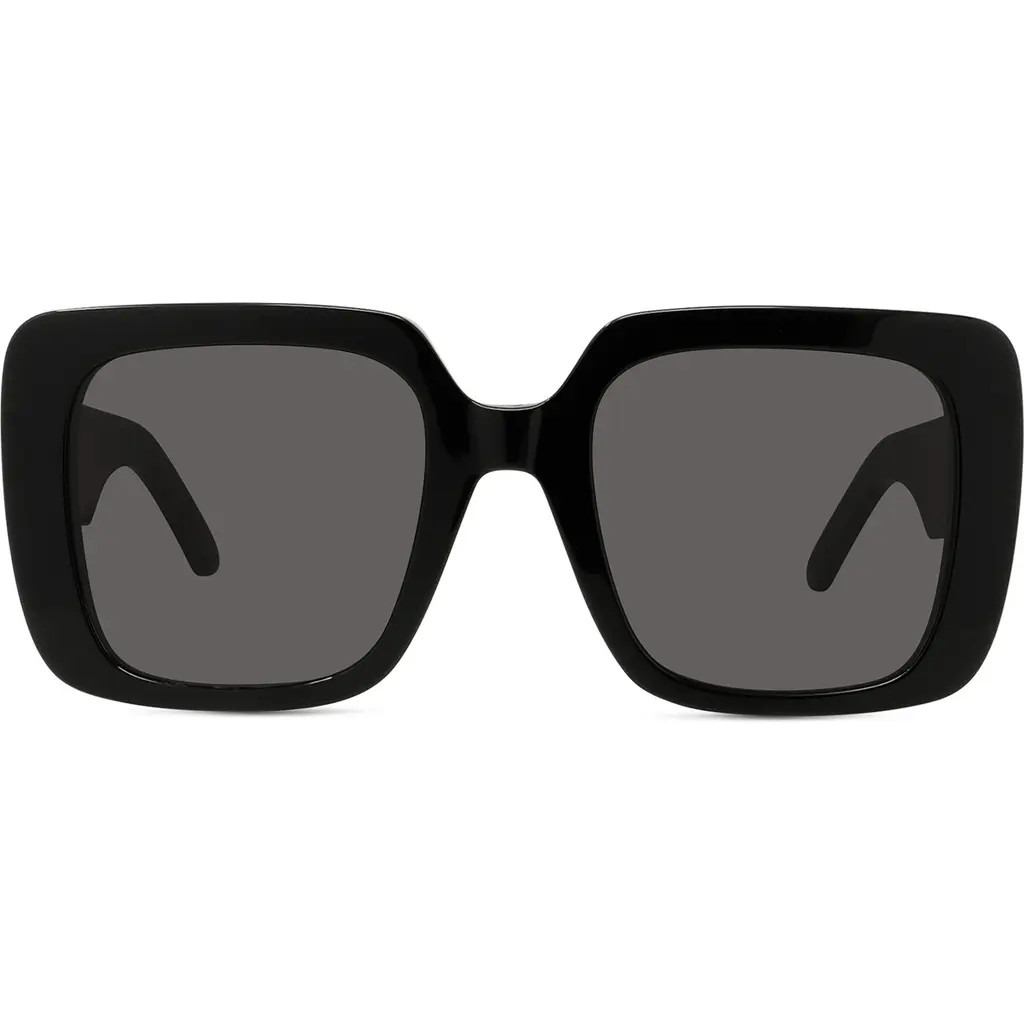 Wildior S3U 55mm Square Sunglasses in Black/Grey at Nordstrom | Nordstrom