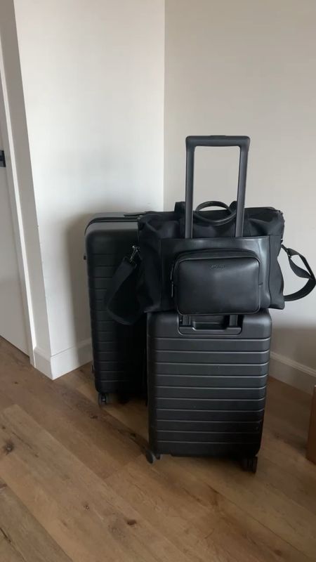 My go to travel set #awaytravel #monostravel 



Suitcases, duffel bag, luggage, travel essentials

#LTKFind #LTKtravel #LTKitbag