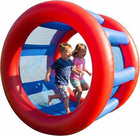Playland 67" Giant Inflatable Land Roller Wheel for Kids & Adults - 2 Person Human Hamster Wheel,... | Amazon (US)