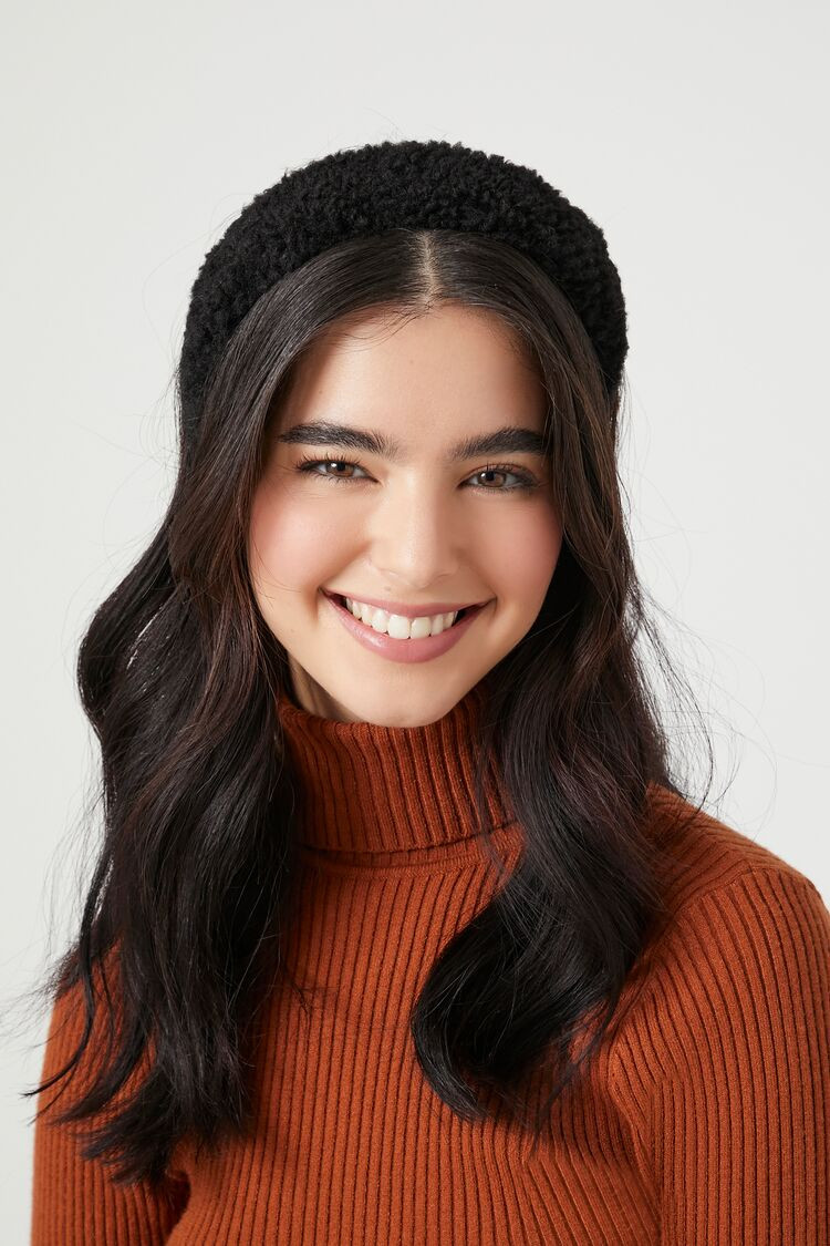 Faux Shearling Headband | Forever 21