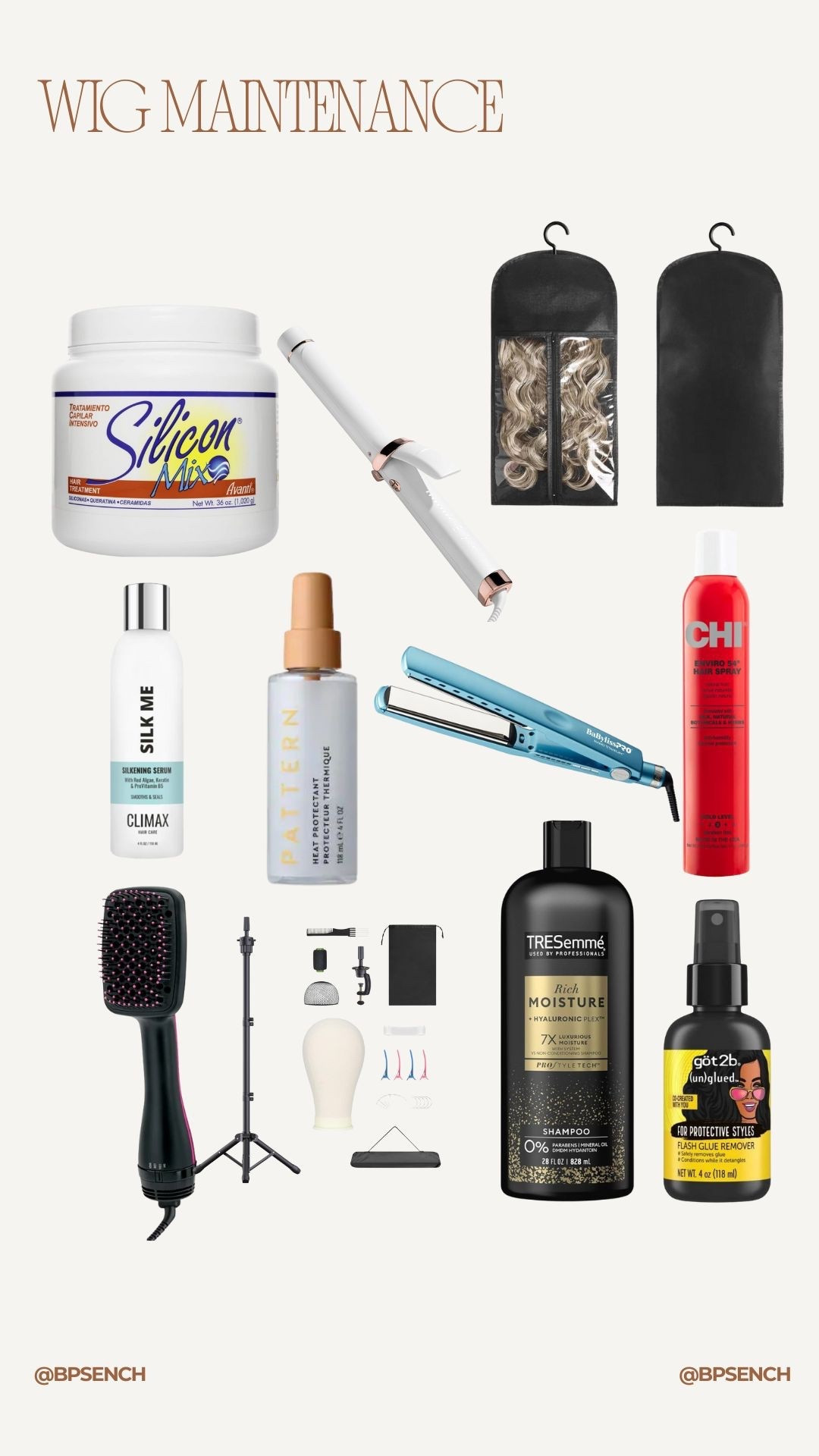 Top products I use to maintain my wigs—— ✨

#LTKSaleAlert #LTKFindsUnder100 #LTKBeauty