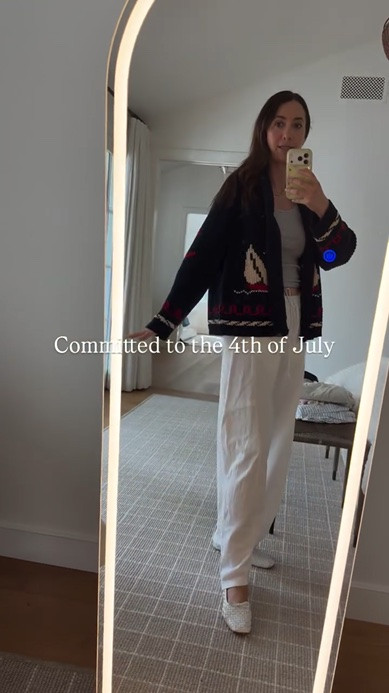 Committed to the theme all week. 🇺🇸