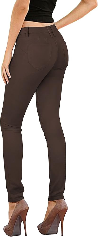 Hybrid & Company Women's Butt Lift Super Comfy Stretch Denim Skinny Yoga Jeans | Amazon (US)