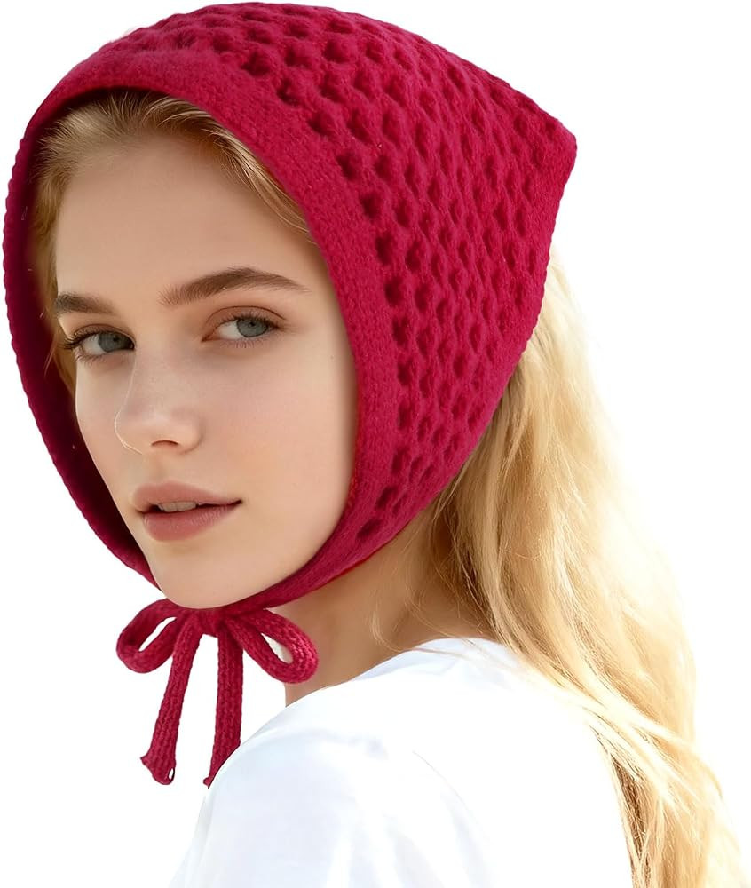 DOCILA Fashion Knit Balaclava Hood Women Winter Warm Hooded Scarf Hat Soft Neck Cover Hijab Beani... | Amazon (US)