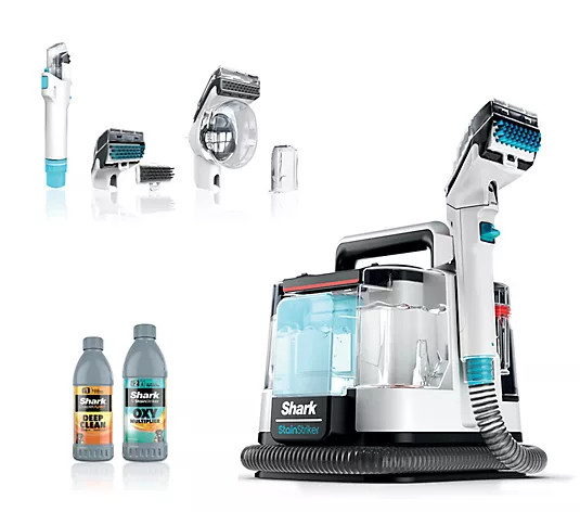 Shark StainStriker Portable Carpet Cleaner with Pet Mess Tool - QVC.com | QVC