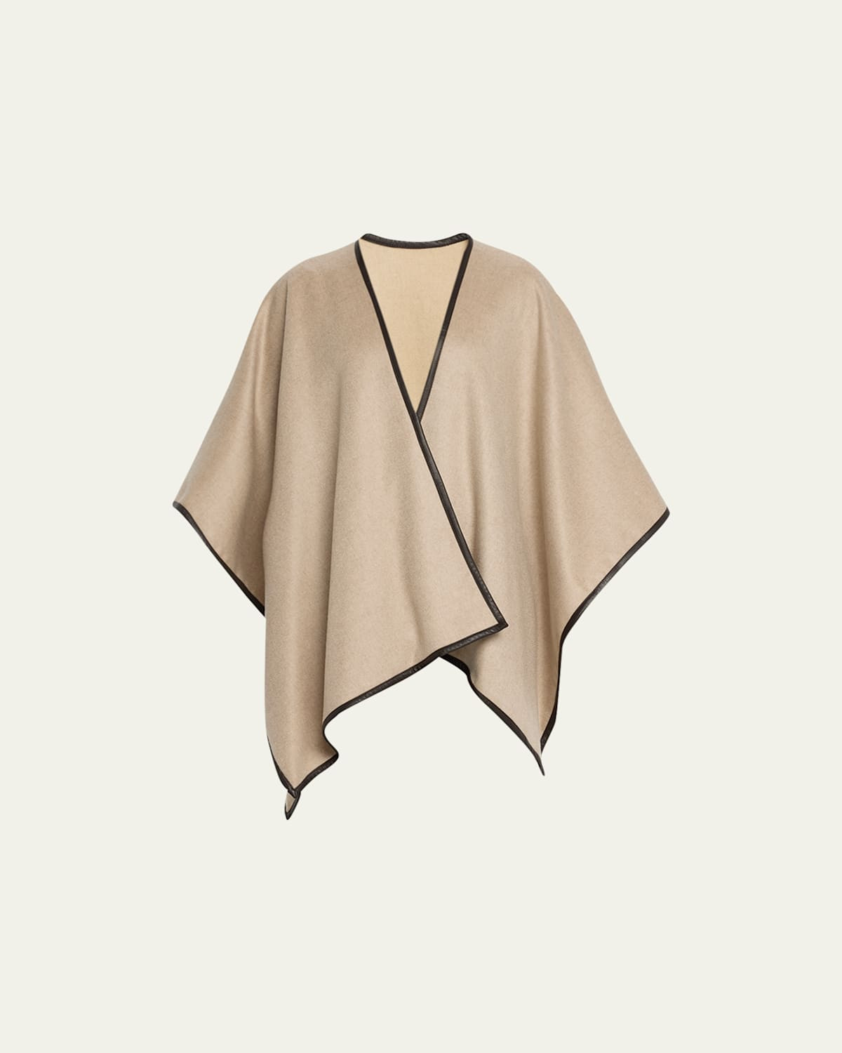 Angular Reversible Cashmere Cape | Bergdorf Goodman