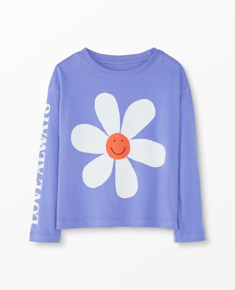 Graphic Tee In Cotton Jersey | Hanna Andersson