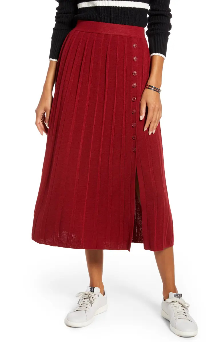 Pleated Sweater Skirt | Nordstrom