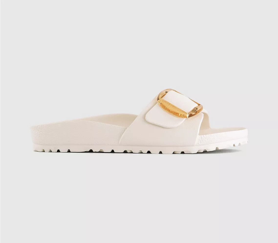 BIRKENSTOCK Madrid Big Buckle Sandals Eggshell Eva - Women’s Sandals | Office Shoes (UK)