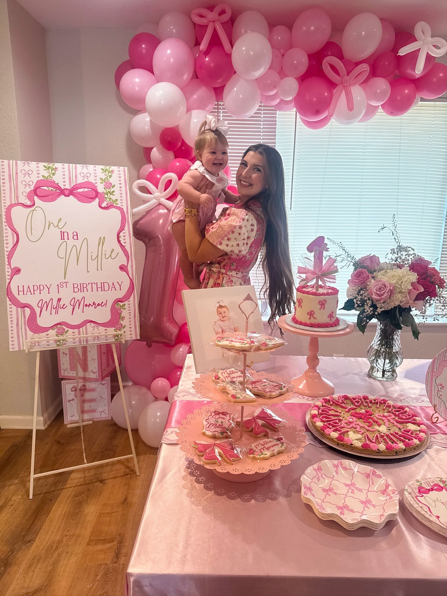 All your pink party needs! 💖🎀🌸 Custom sign and plates are from Zazzle! 

#LTKBaby #LTKKids #LTKGiftGuide