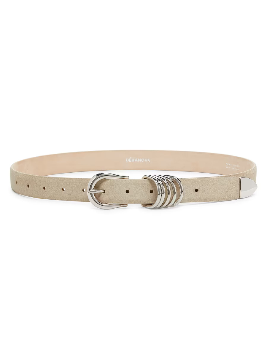 Hollyhock Suede D-Ring Belt | Saks Fifth Avenue
