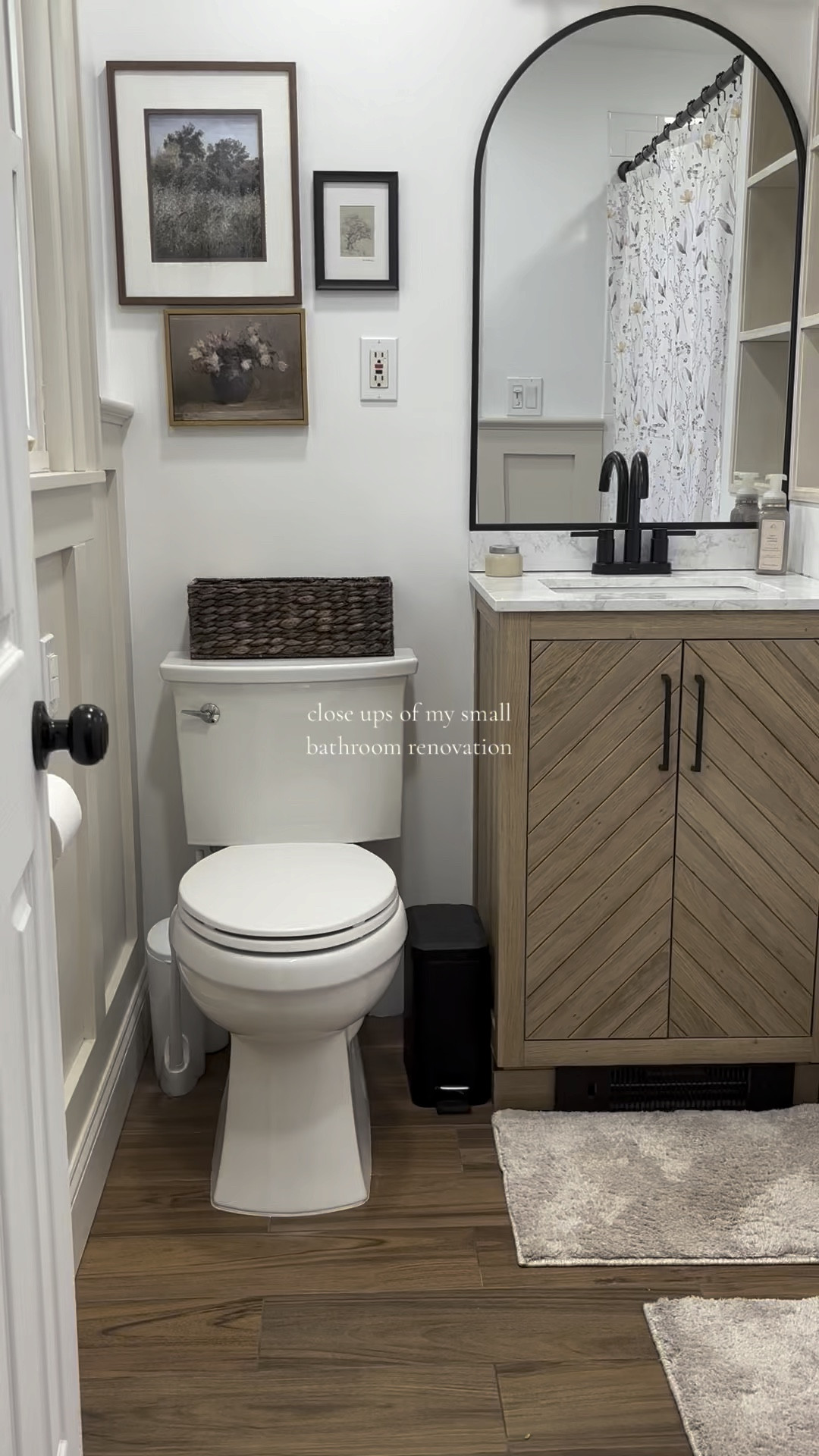 Close up of my full bathroom renovation 🤍 #bathroomtransformation #bathroomvanity #smallbathroom #neutralhome

#LTKhome #LTKsalealert