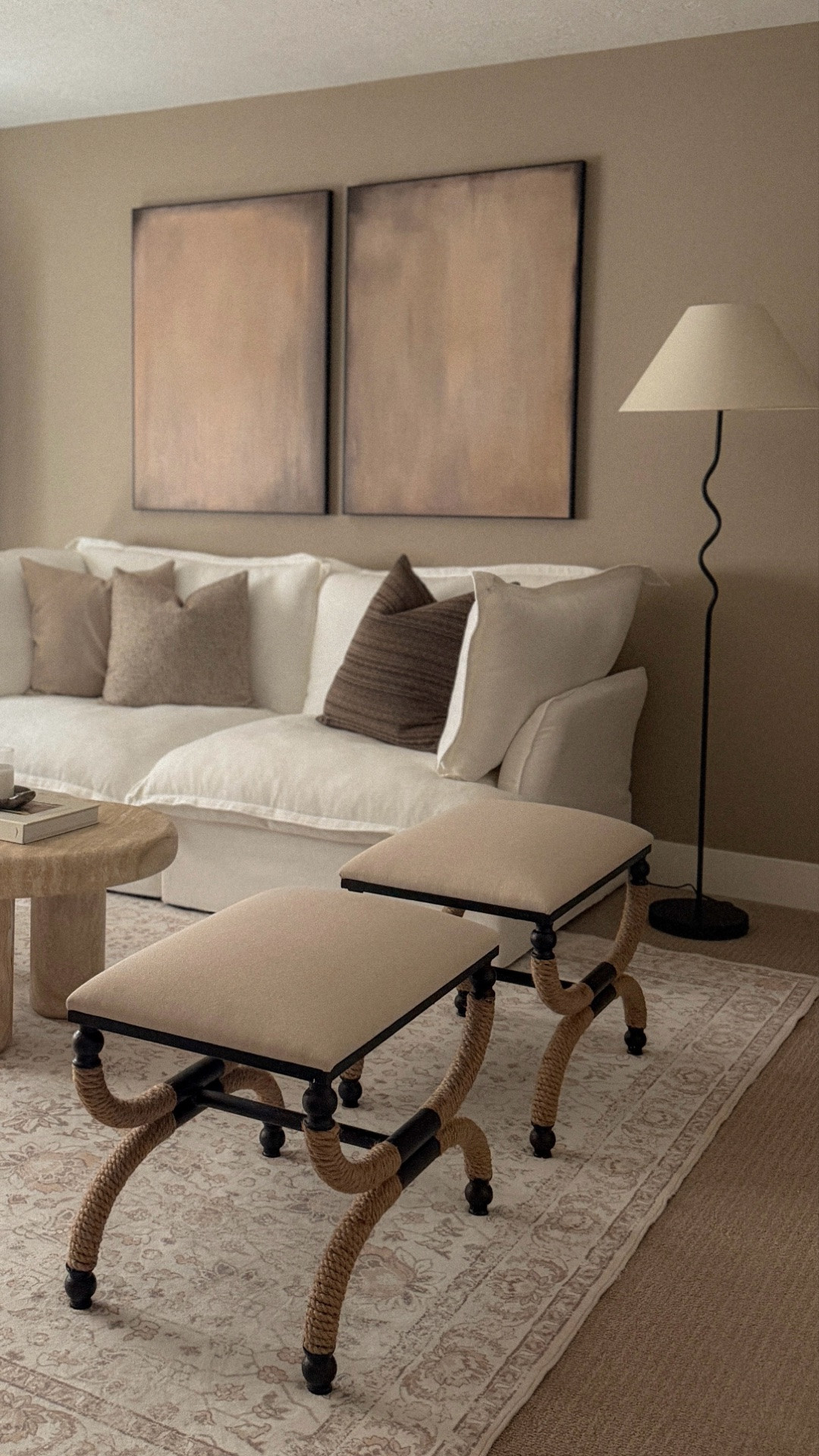 Wayfair ottoman finds that completely transformed my living space. This rectangular ottoman features a clean, modern design with a neutral, coastal-inspired look that fits effortlessly into any bedroom or living room. The soft cushioned seat makes it perfect for extra seating or a comfortable footrest, while the open, airy base keeps your space feeling light and uncluttered.

Comment “ottoman” and I’ll send you the link

#WayfairElevate #WayfairCreator #ad @wayfair

#LTKHome #LTKSaleAlert #LTKdayinmylife