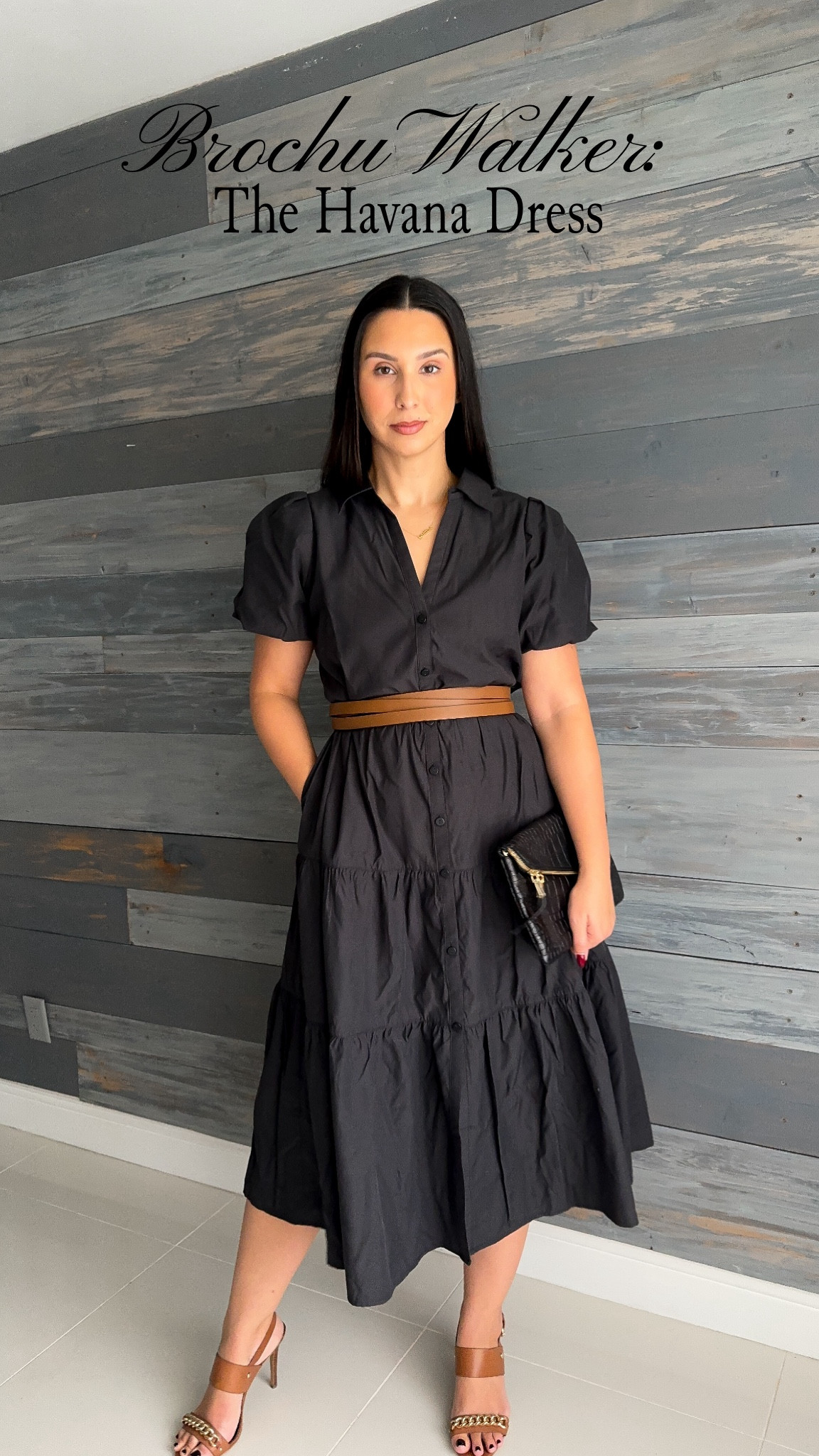 The Brochu Walker Havana Dress is the perfect sophisticated silhouette! It wear perfectly with their bridle wrap belt! 

#LTKHoliday #LTKSeasonal #LTKMidsize