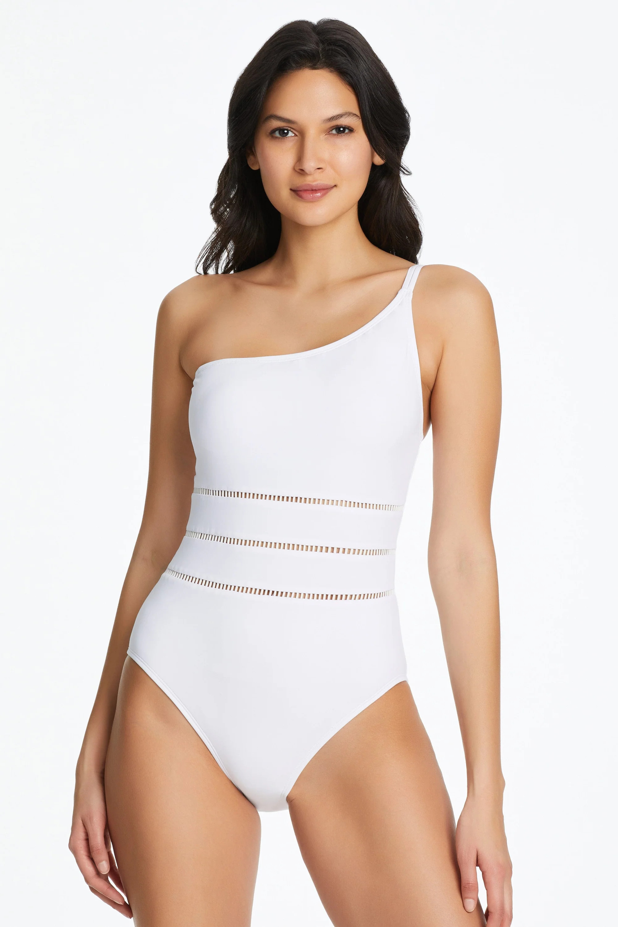 One Piece One Shoulder Swimsuit | Bleu Rod Beattie Swimwear