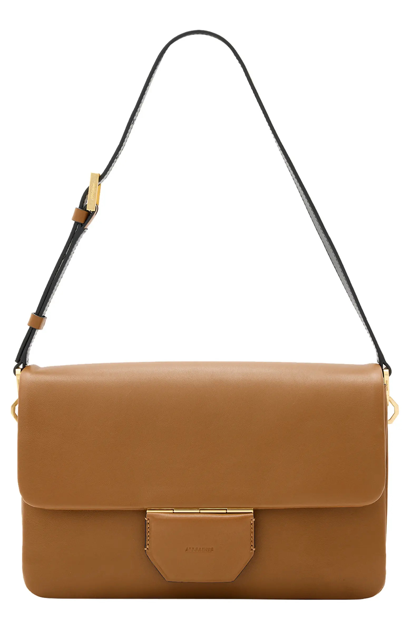 AllSaints Ondine Leather Shoulder Bag | Nordstrom | Nordstrom