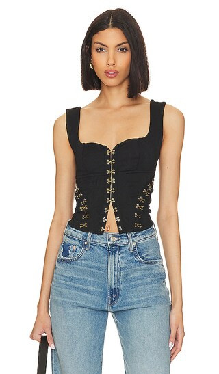 x REVOLVE Don't Look Back Top in Black | Revolve Clothing (Global)