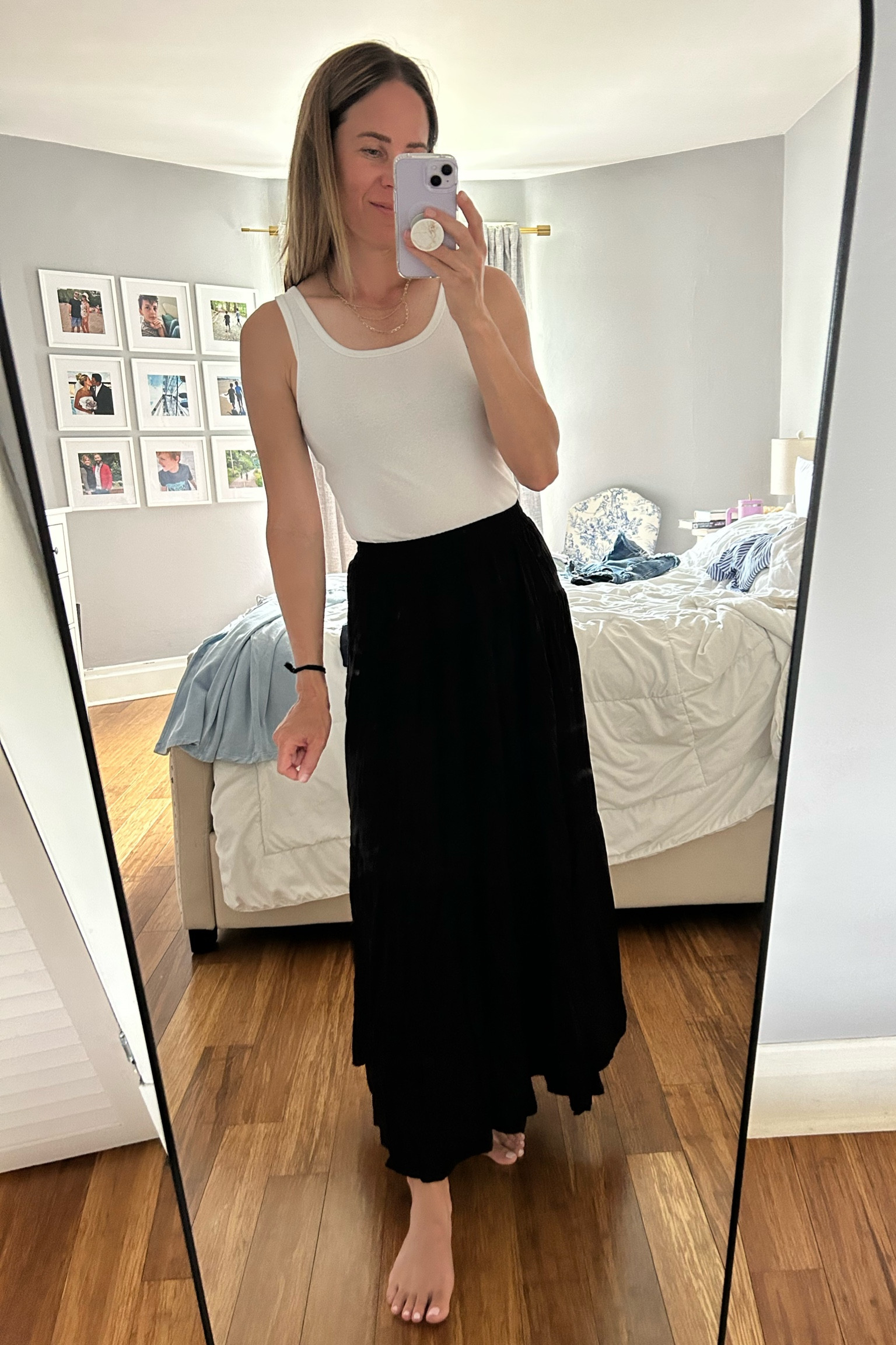 Amazon maxi skirt. Comes in so many colors.

#LTKSeasonal #LTKFind #LTKxPrimeDay