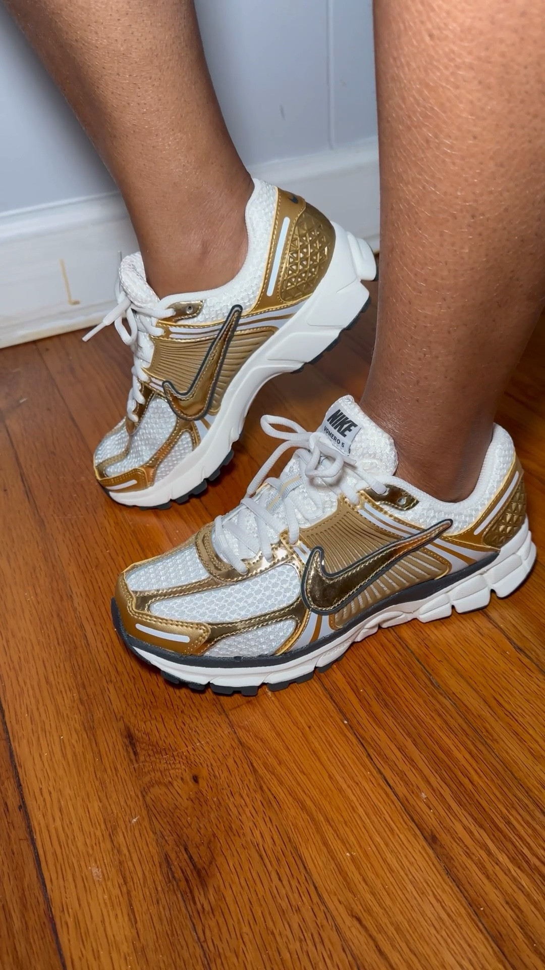 Nike Vomero 5 in Gold

#LTKstyletip #LTKVideo #LTKfitness