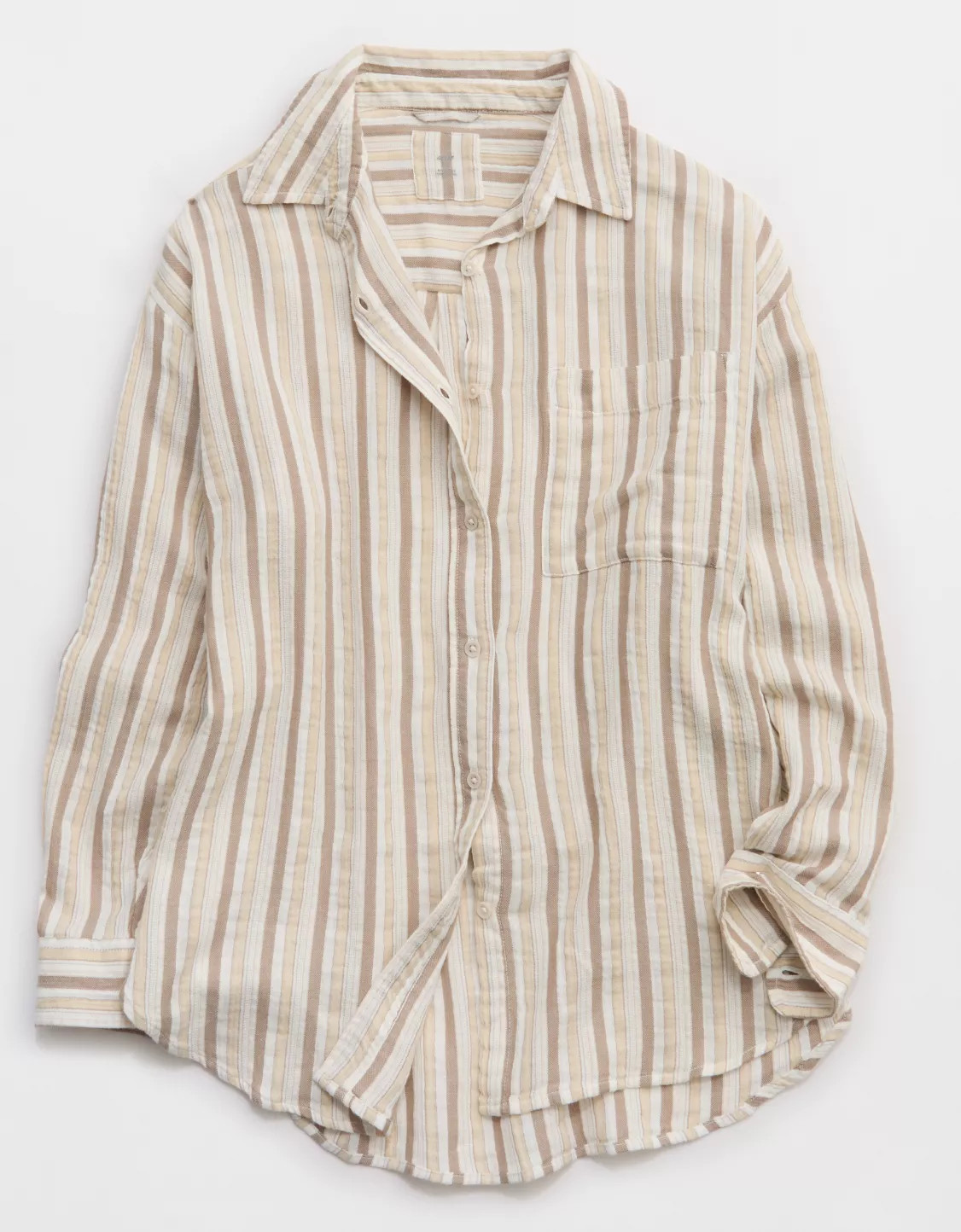 Aerie Day-Off Cover Up Shirt | American Eagle Outfitters (US & CA)
