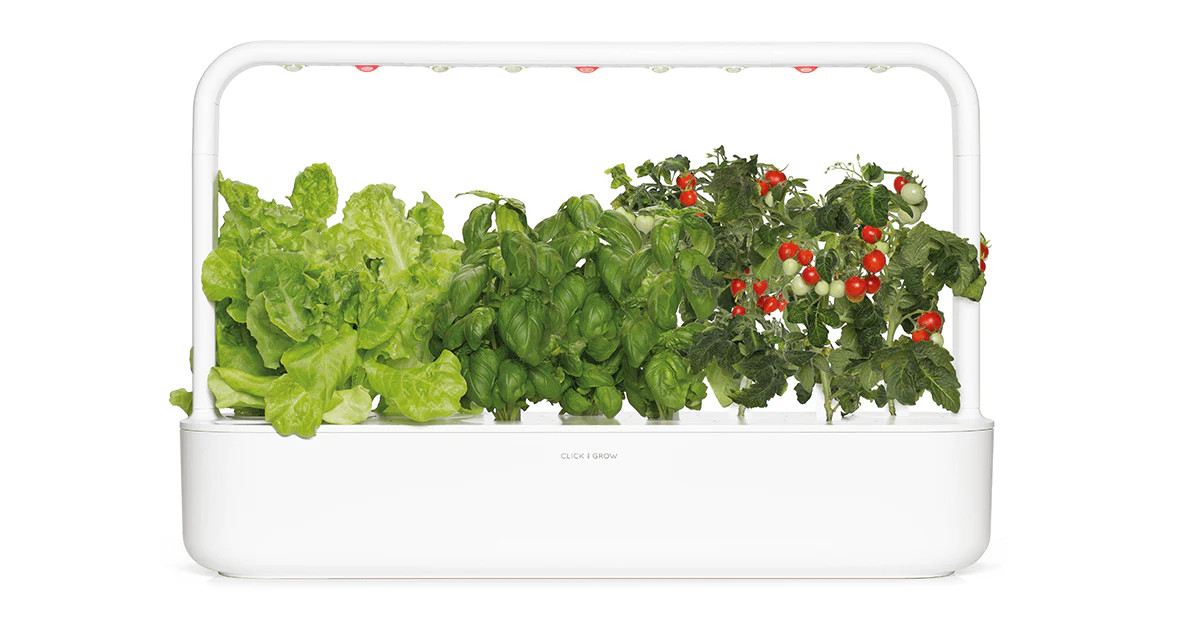 Grow anything with zero effort. | Click & Grow