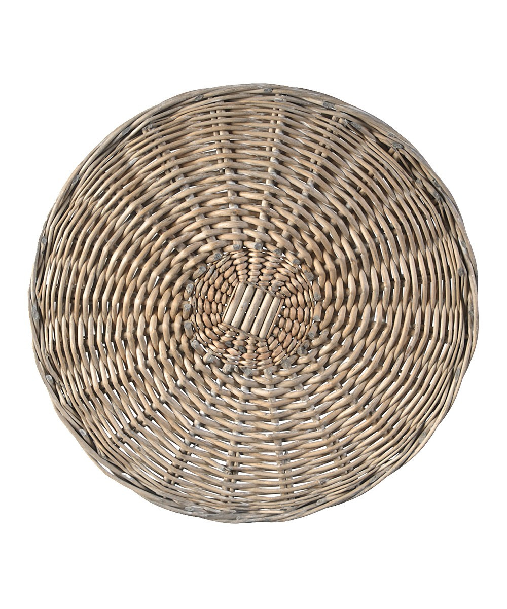 Established 98 Chargers - Wicker Charger - Set of Four | Zulily