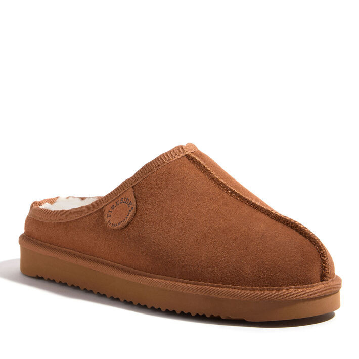 Women's Fireside by Dearfoams Greta Genuine Shearling Clog | Dearfoams